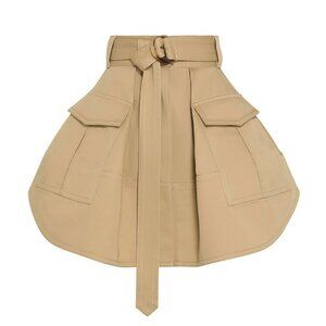 Zimmermann ILLUMINATE workwear style mini skirt